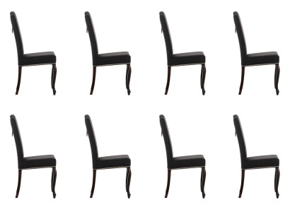 8x Chesterfield Stühle Stuhl Polster Sessel Stuhl Design Sitz Club Garnitur Neu